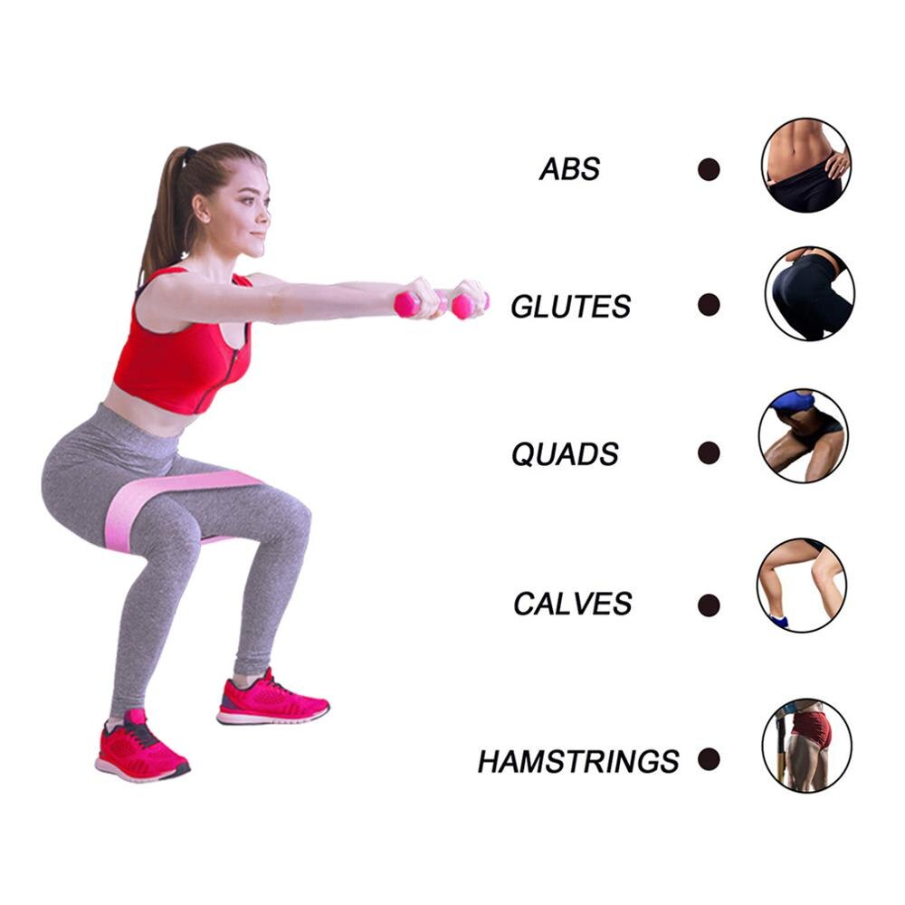 3-Piece Resistance Bands Set for Fitness Training