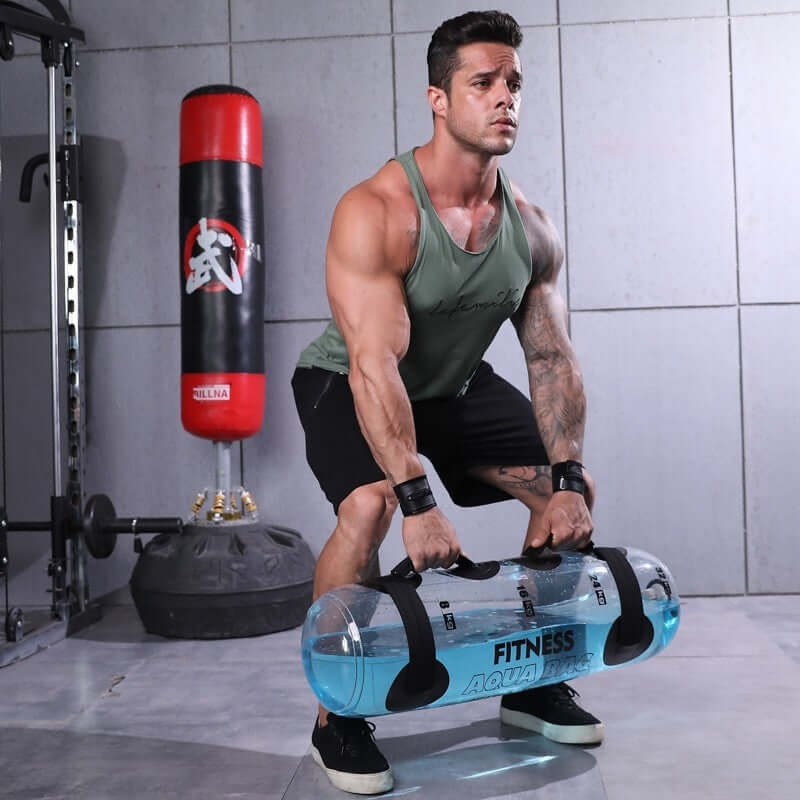 Transparent Water Dumbbell Fitness Training Weights