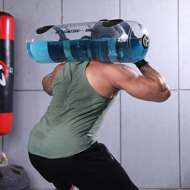 Transparent Water Dumbbell Fitness Training Weights