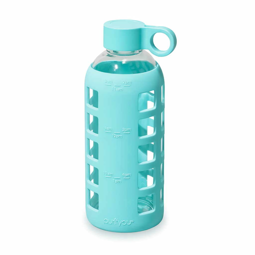 Purifyou Glass Water Bottle