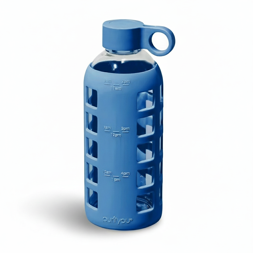 Purifyou Glass Water Bottle