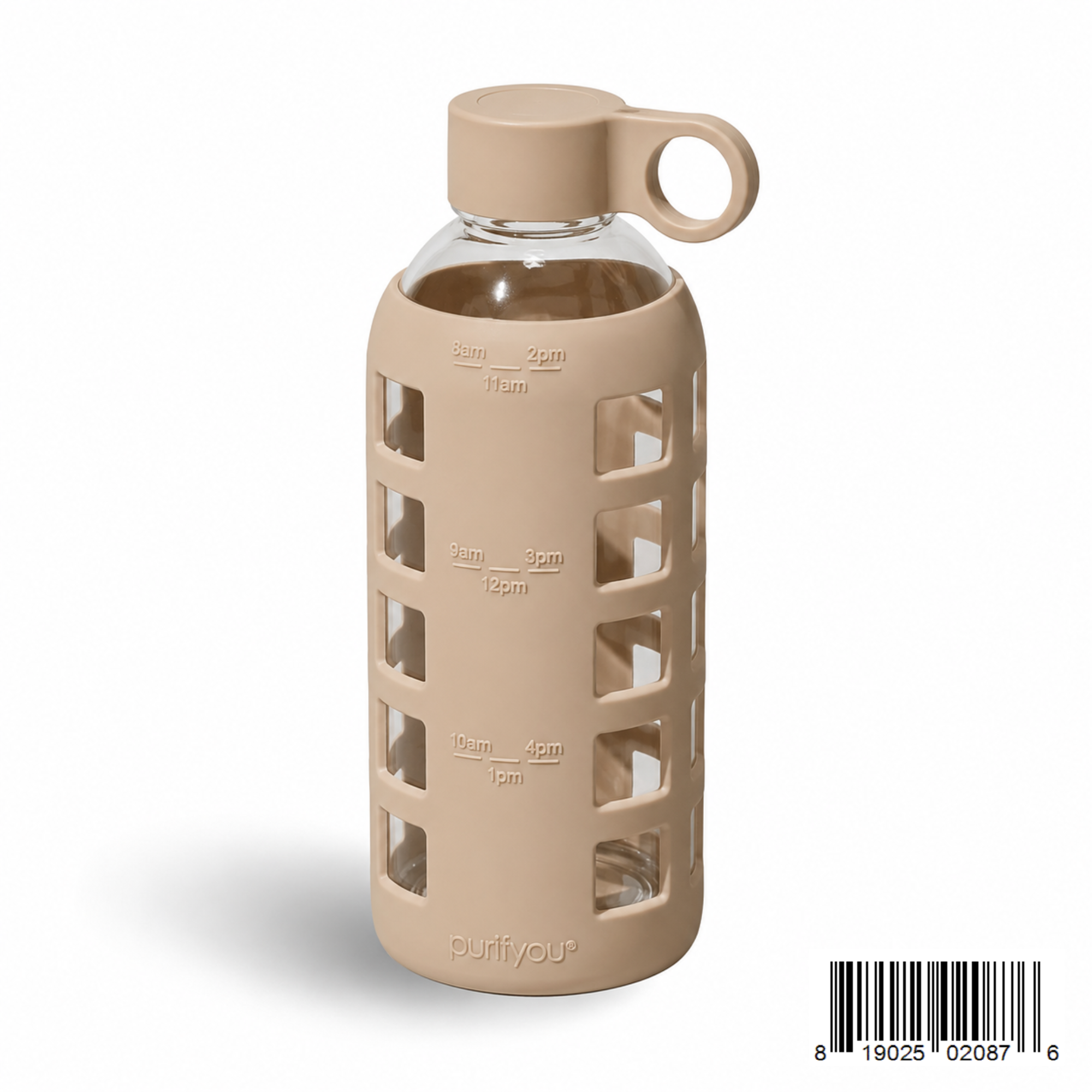 Purifyou Glass Water Bottle