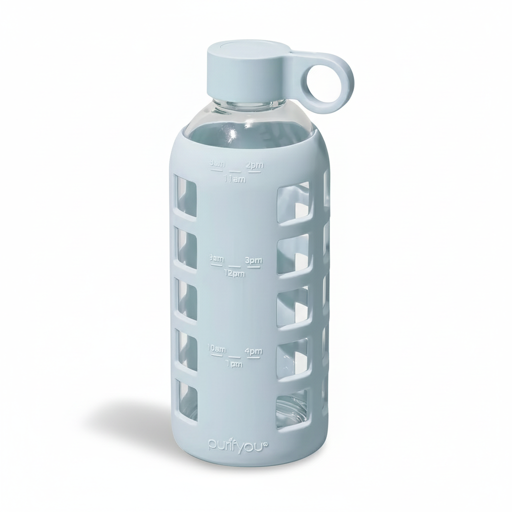 Purifyou Glass Water Bottle