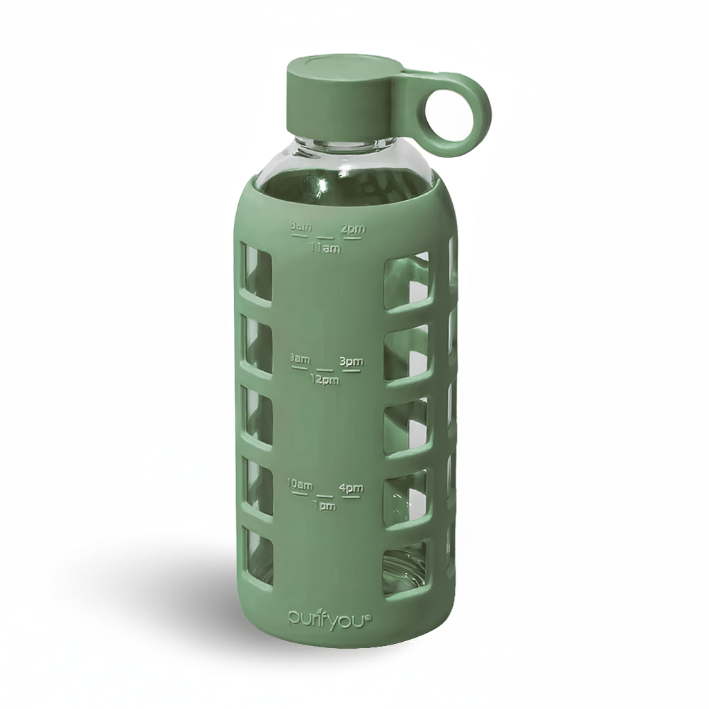 Purifyou Glass Water Bottle