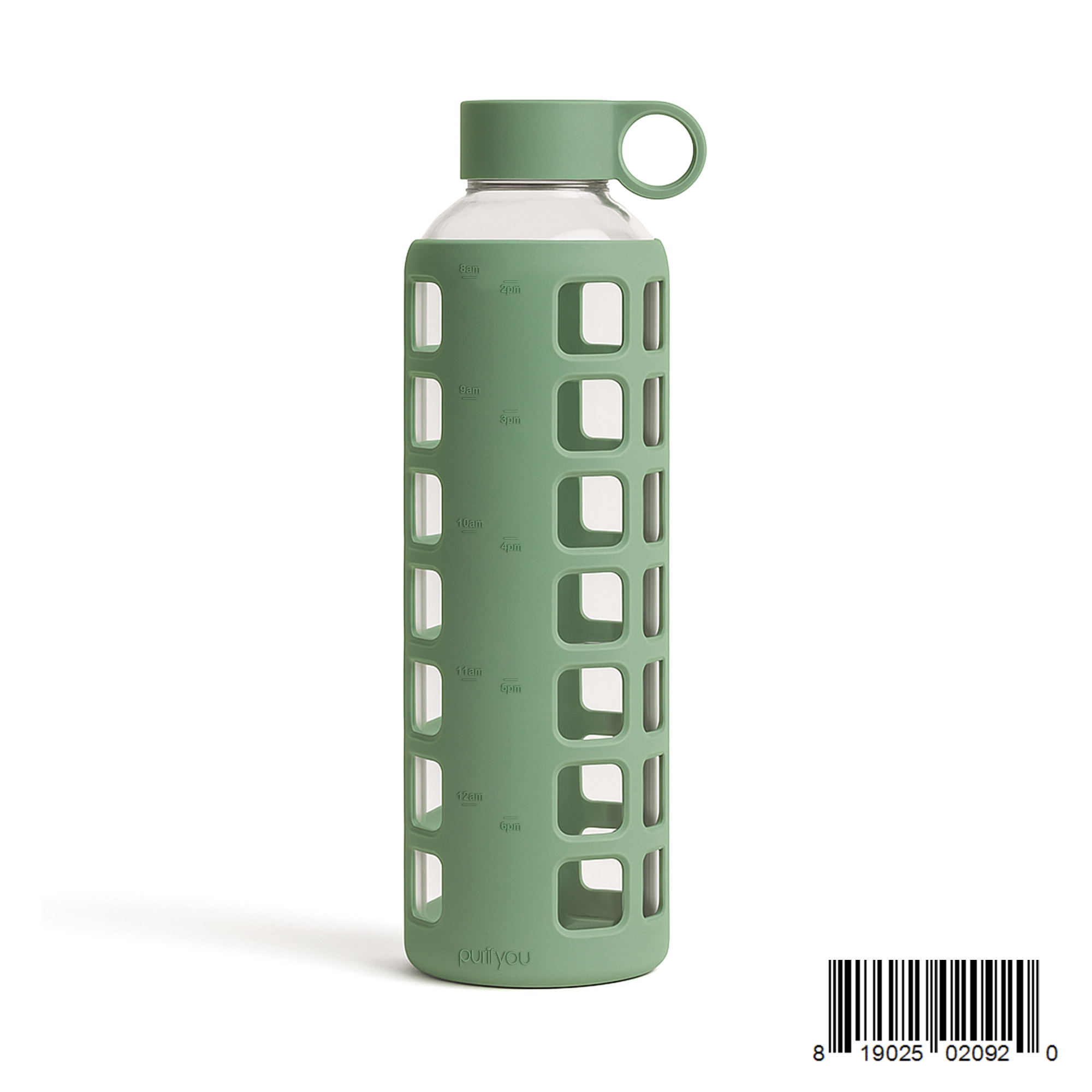 Purifyou Glass Water Bottle