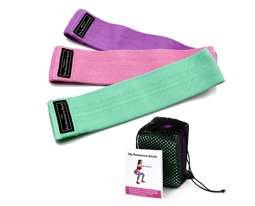 3-Piece Resistance Bands Set for Fitness Training