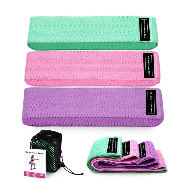 3-Piece Resistance Bands Set for Fitness Training