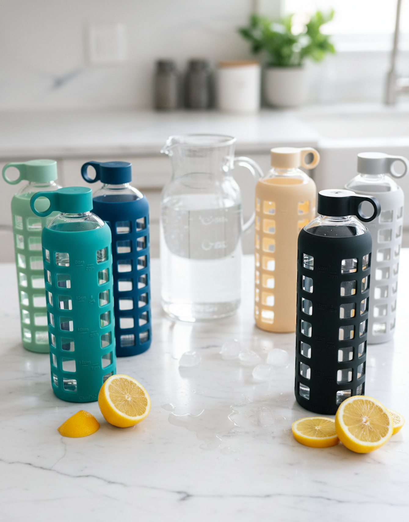 Purifyou Glass Water Bottle