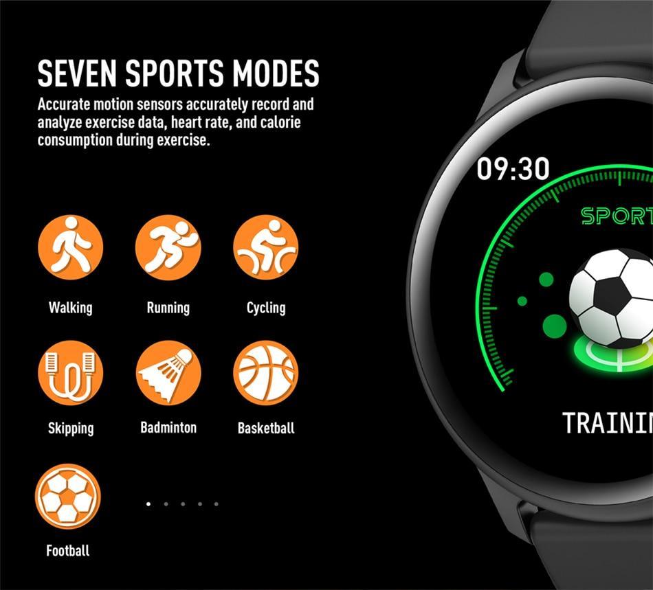 Waterproof Smart Watch for Women with Fitness Tracking