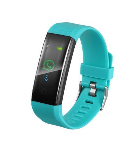 Smart Fitness Watch with Heart Rate & Blood Pressure Monitor
