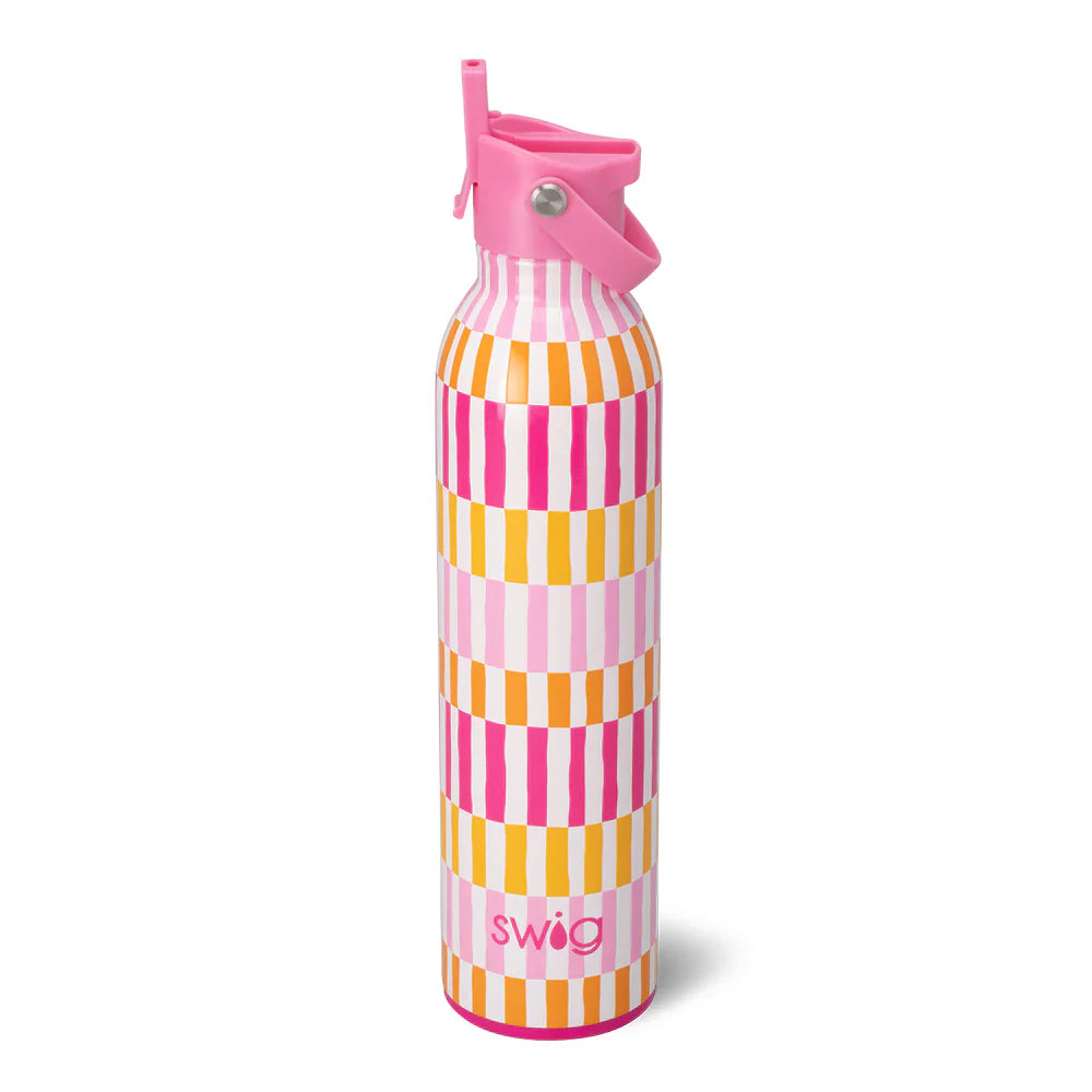 Sherbet Stripe Flip + Sip 26oz Bottle