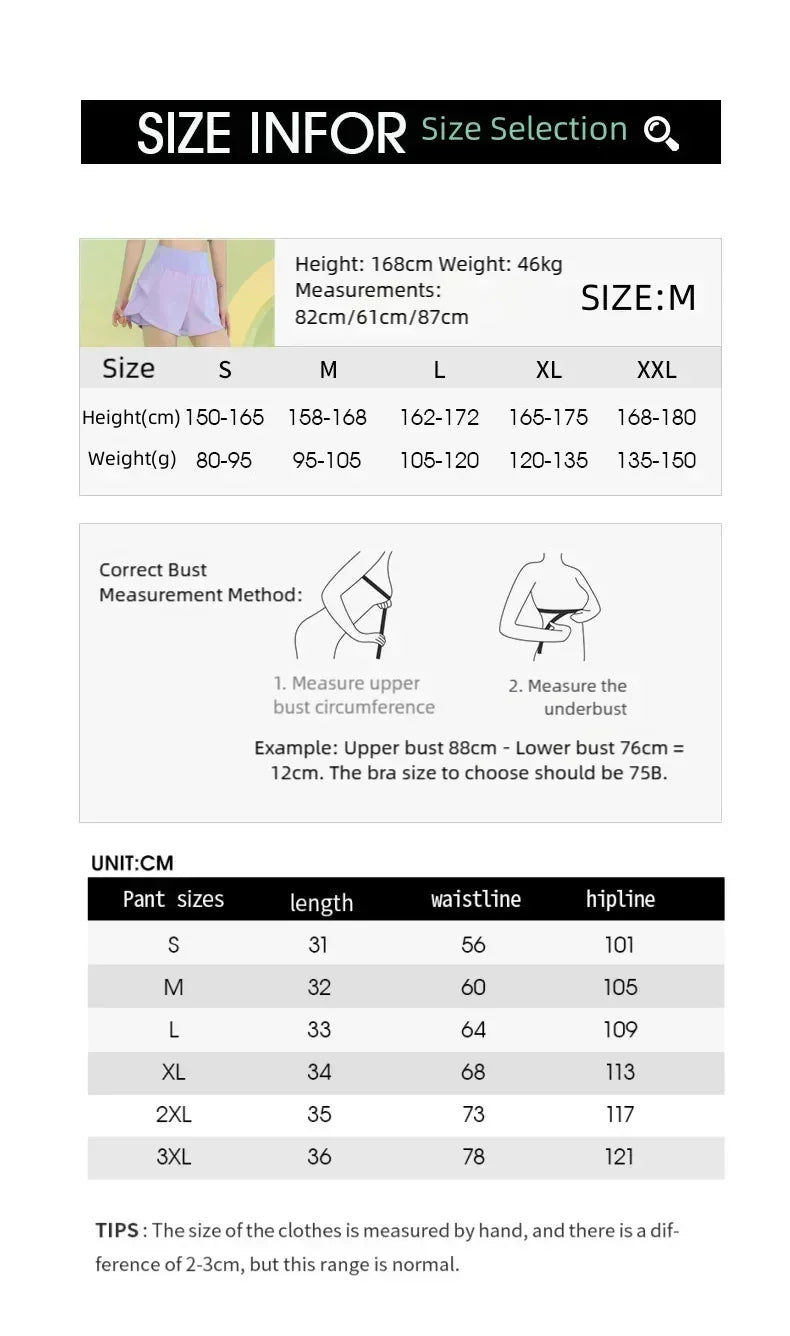 PHIGEER Women’s Yoga Gym Shorts with Pocket