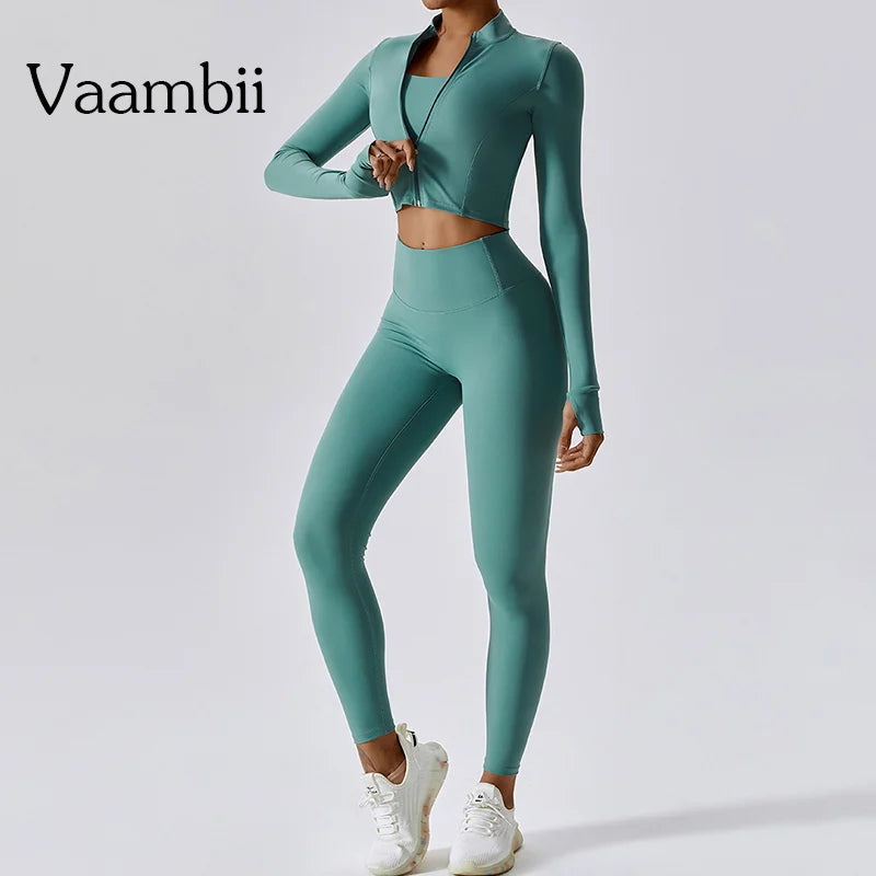 Women’s 3-Piece Activewear Workout Set