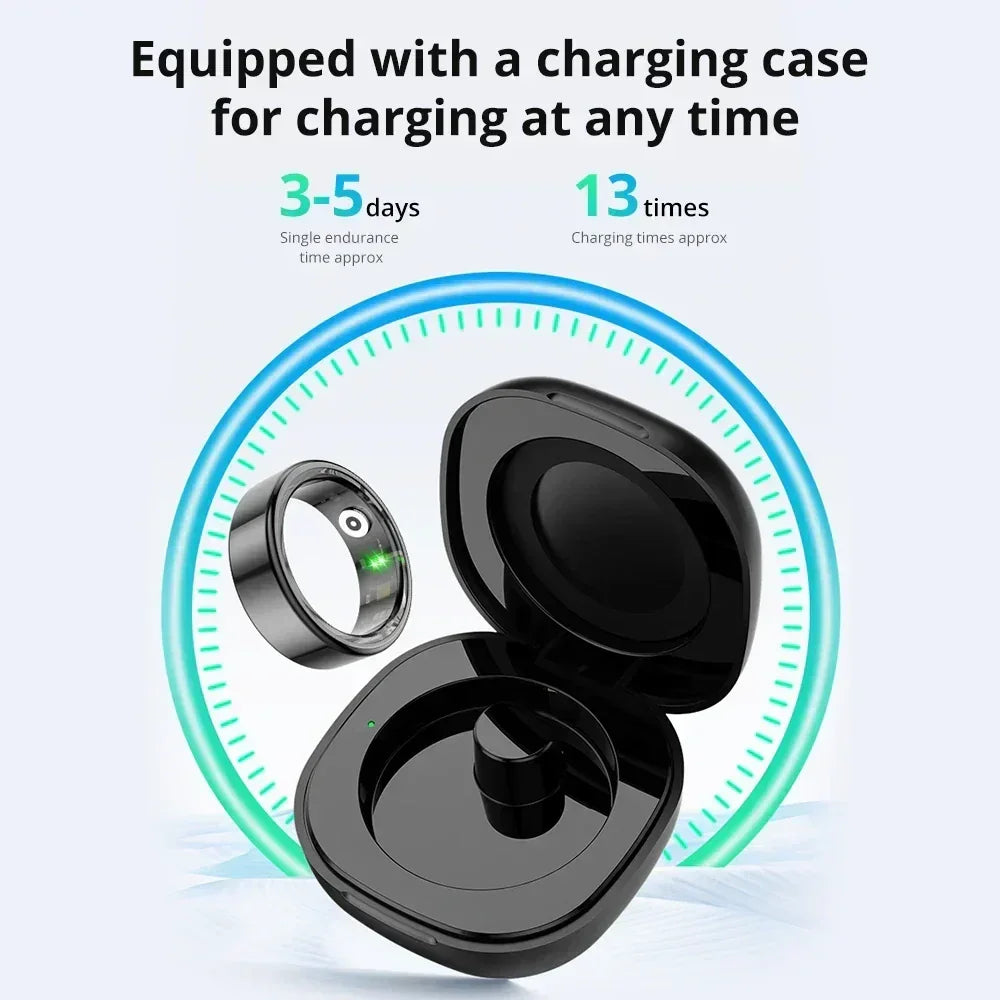 COLMI R02 Smart Ring with Charging Case