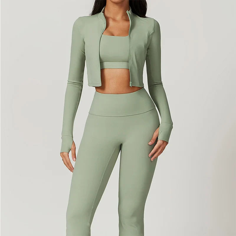 Women’s 3-Piece Activewear Workout Set
