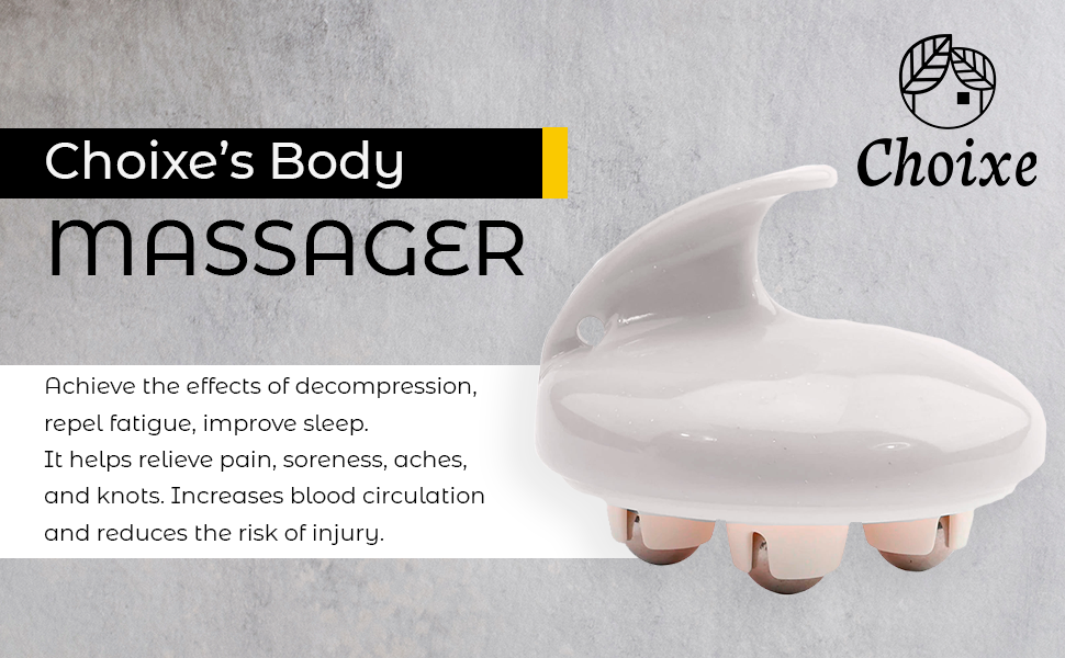 Handheld Rolling Body Massager