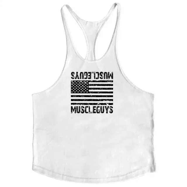 Men’s Cotton Bodybuilding Stringer Tank Top