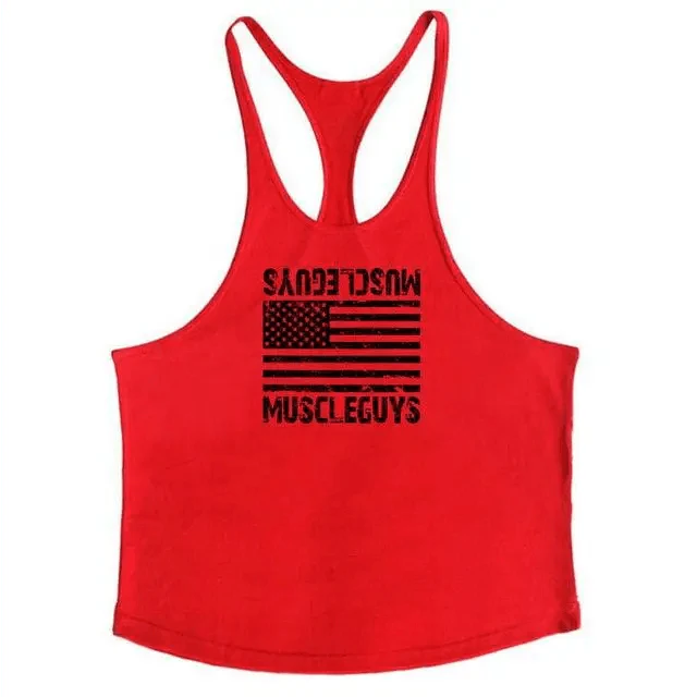 Men’s Cotton Bodybuilding Stringer Tank Top