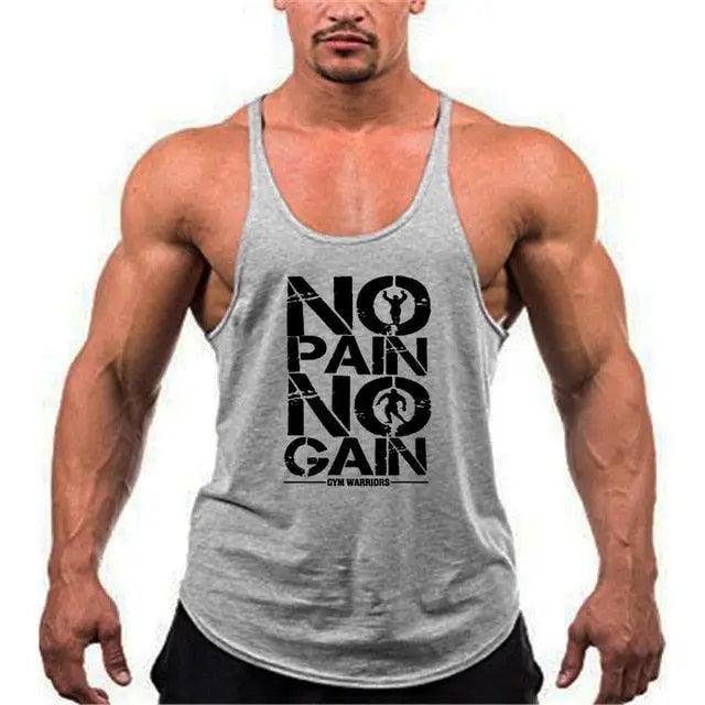 Men’s Cotton Bodybuilding Stringer Tank Top
