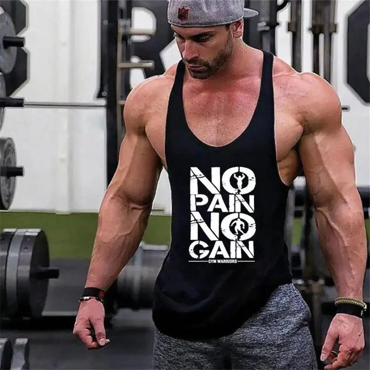 Men’s Cotton Bodybuilding Stringer Tank Top