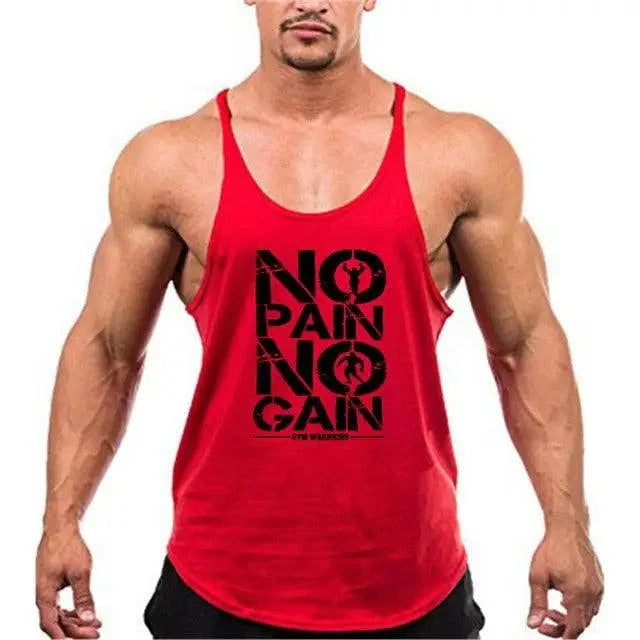 Men’s Cotton Bodybuilding Stringer Tank Top