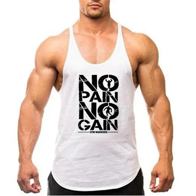 Men’s Cotton Bodybuilding Stringer Tank Top