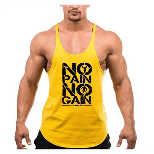 Men’s Cotton Bodybuilding Stringer Tank Top