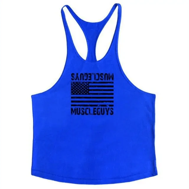 Men’s Cotton Bodybuilding Stringer Tank Top