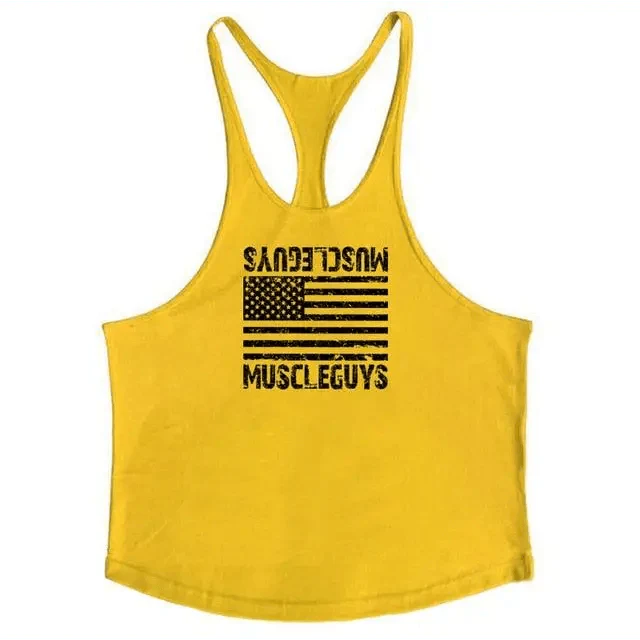 Men’s Cotton Bodybuilding Stringer Tank Top