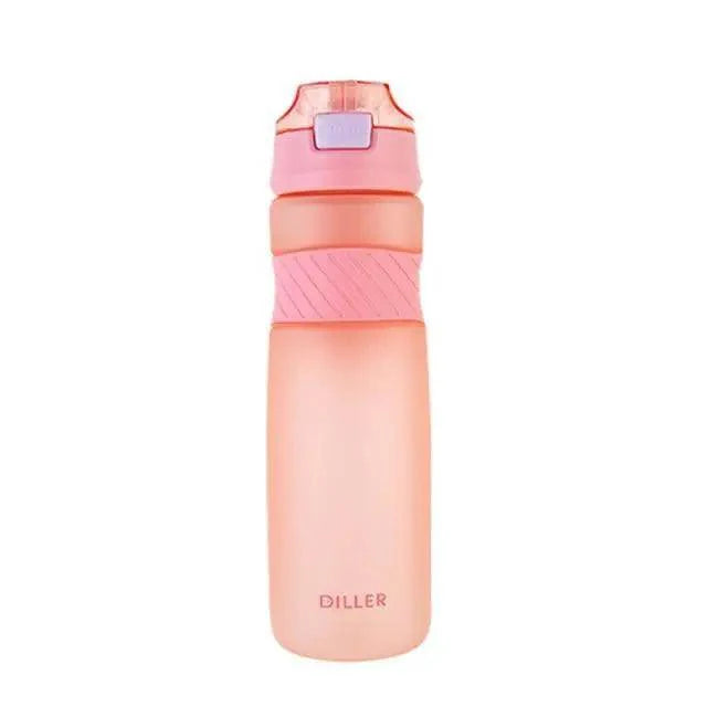 Portable Tritan Straw Sports Water Bottle