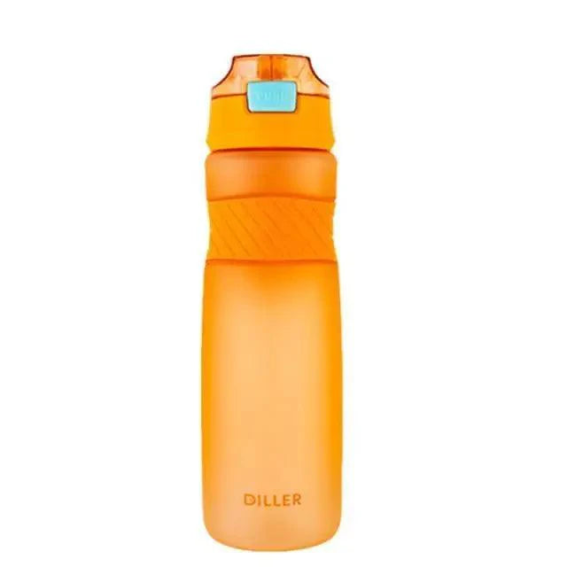 Portable Tritan Straw Sports Water Bottle