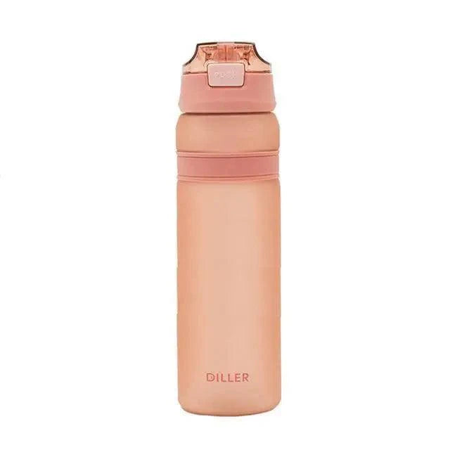 Portable Tritan Straw Sports Water Bottle