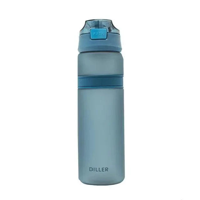 Portable Tritan Straw Sports Water Bottle
