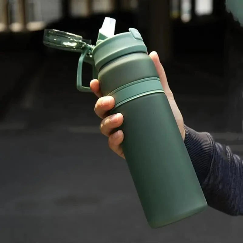 Portable Tritan Straw Sports Water Bottle