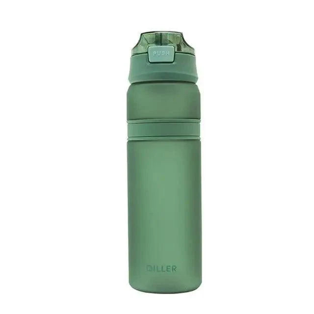 Portable Tritan Straw Sports Water Bottle