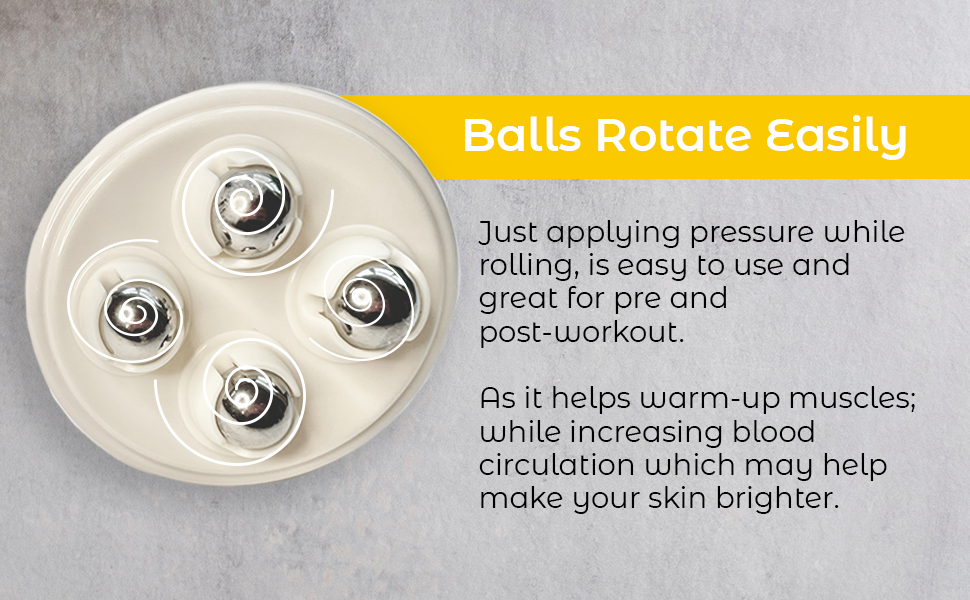 Handheld Rolling Body Massager