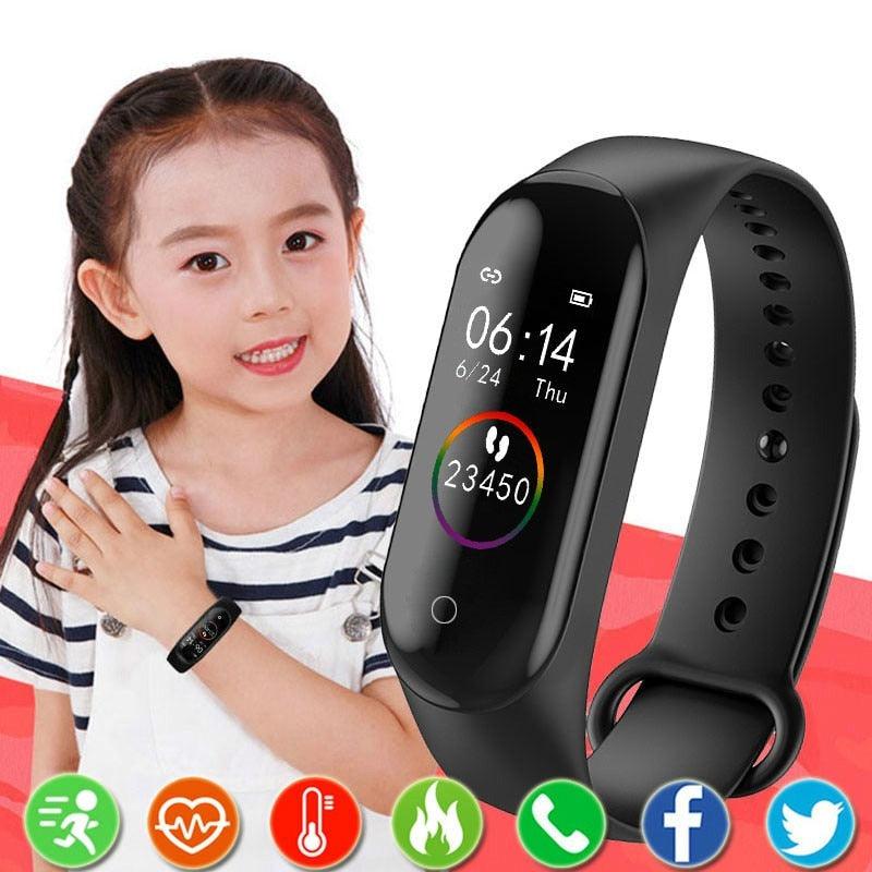 Smart Kids Fitness Tracker Watch with Heart Rate Monitor