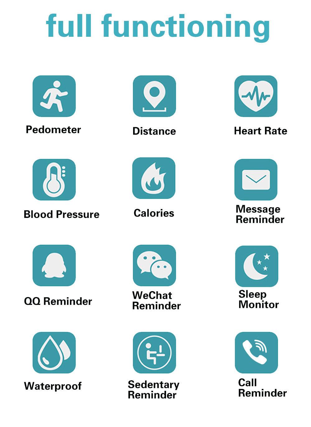 Smart Kids Fitness Tracker Watch with Heart Rate Monitor