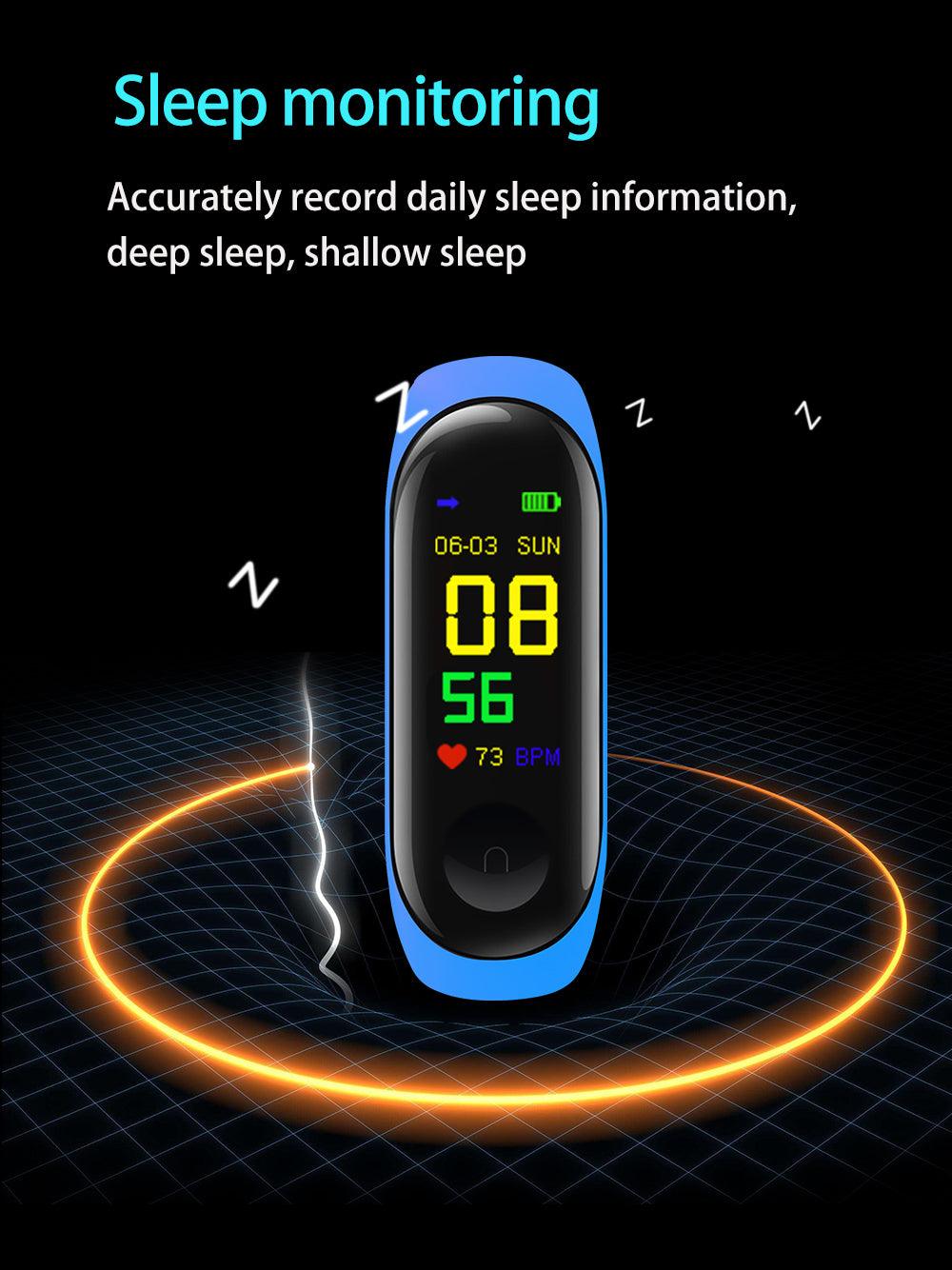 Smart Kids Fitness Tracker Watch with Heart Rate Monitor