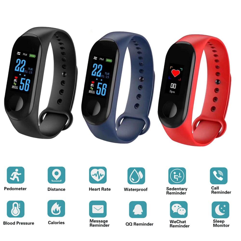 Smart Kids Fitness Tracker Watch with Heart Rate Monitor