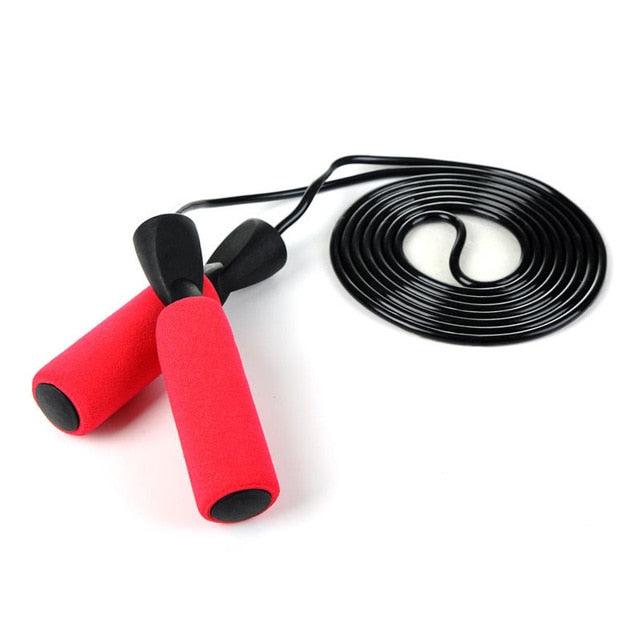 Adjustable Speed Jump Rope with Foam Handles