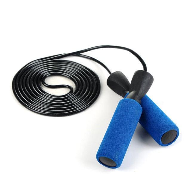 Adjustable Speed Jump Rope with Foam Handles
